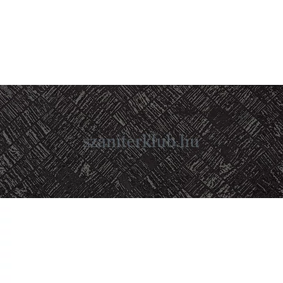 tubadzin modern basalt black dekor 29,8x74,8 cm