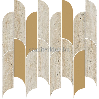 tubadzin tissue beige mozaik 29,8x27,2 cm