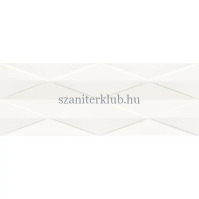 tubadzin tonara white satin A str csempe 32,8x89,8 cm