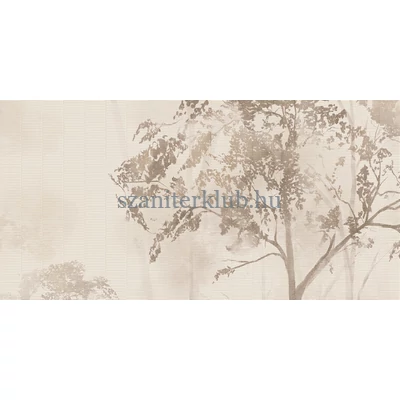 tubadzin travertigo tropical forest left c decor 59,8x119,8 cm