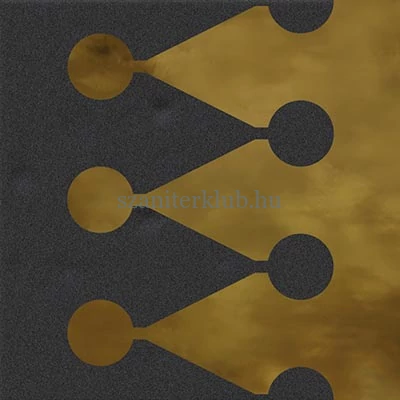 vives filippo soul blason grafito oro 20x20 cm