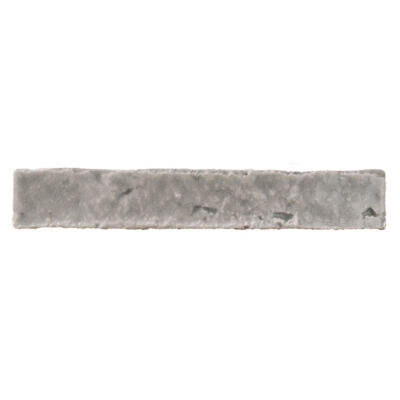 amadis brutalist brick crackle agatha grey fényes csempe 3,8x23,5 cm