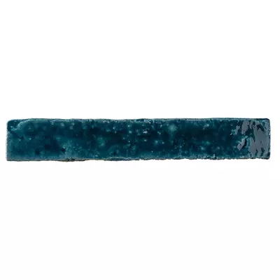 amadis brutalist brick crackle sapphire fényes csempe 3,8x23,5 cm