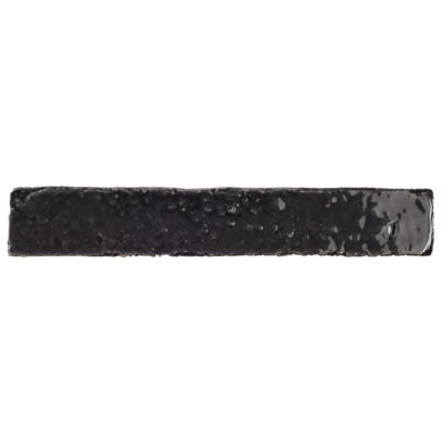 amadis brutalist brick coal fényes csempe 3,8x23,5 cm