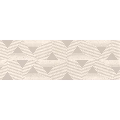 cersanit fernetti stone geometric shine cream dekorcsempe 20x60 cm