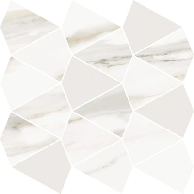 cersanit gold wish white mozaik glossy 29,7x29,7 cm