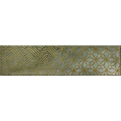 cifre cambre mistel green fényes dekor csempe 7,5x30 cm
