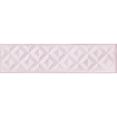 cifre drop pink brillo decor csempe 7,5x30 cm