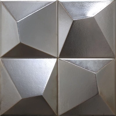 Cifre vertex line silver brillo csempe 15x15 cm