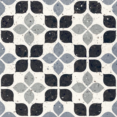delconca frammenti FR2 azurro fiore 20x20 cm