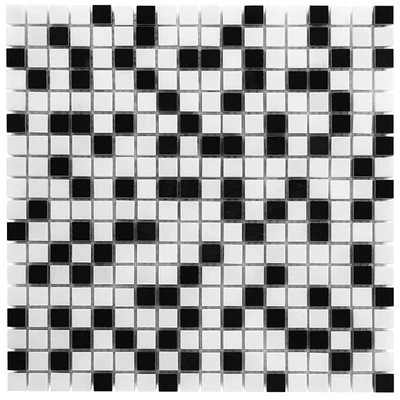 dunin black&white white mix 15 30,5x30,5 cm