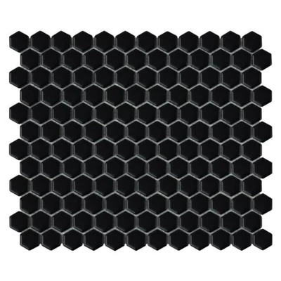 dunin mini hexagon black matt 30x26 cm