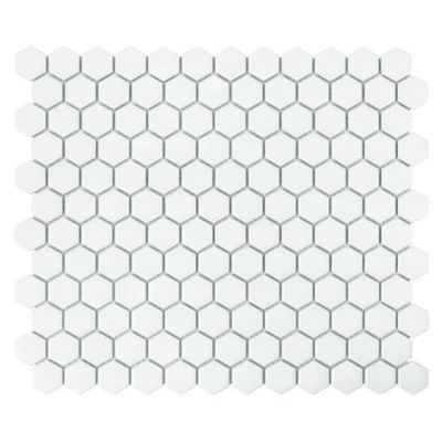 dunin mini hexagon white matt 30x26 cm