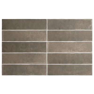 equipe argile cacao csempe 6x24,6 cm