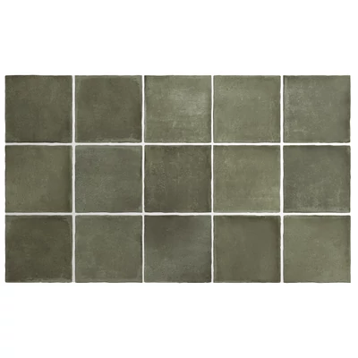 equipe argile khaki csempe 10x10 cm