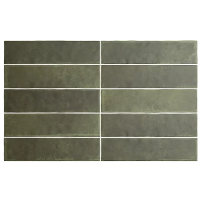 equipe argile khaki csempe 6x24,6 cm
