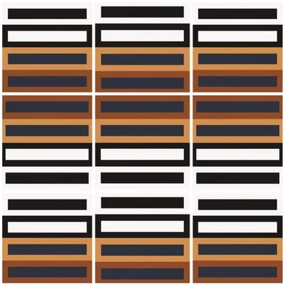 equipe bauhome domino warm 20x20 cm