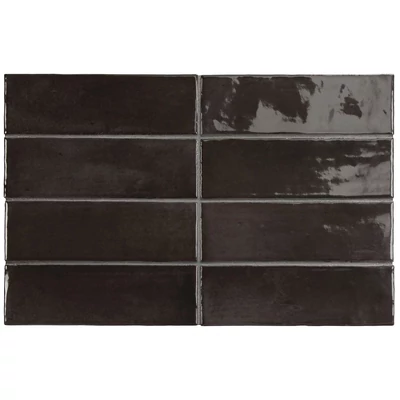 equipe coco black hat csempe 5x15 cm