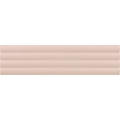 equipe costa nova onda pink matt csempe 5x20 cm