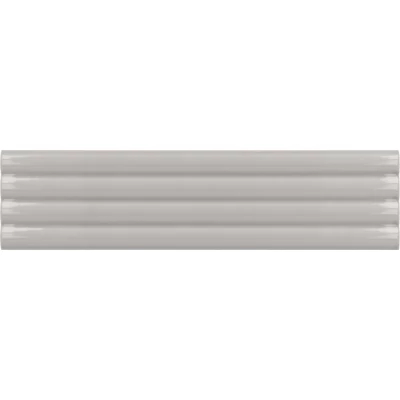 equipe costa nova onda grey gloss csempe 5x20 cm