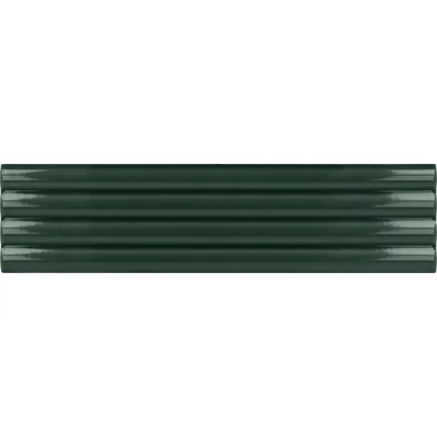 equipe costa nova onda laurel green gloss csempe 5x20 cm