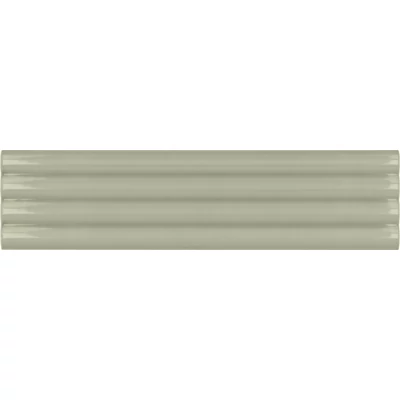 equipe costa nova onda tansy green gloss csempe 5x20 cm