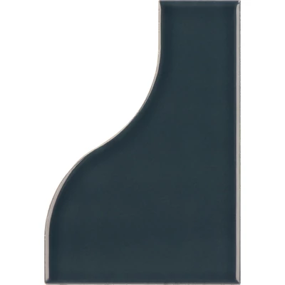 equipe curve ink blue gloss csempe 8,3x12 cm