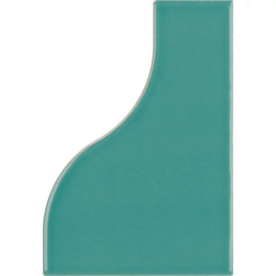 equipe curve paon gloss csempe 8,3x12 cm