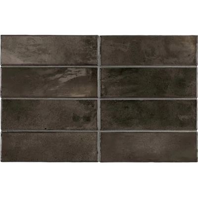 equipe hanoi black ash csempe 5,1x16,1 cm
