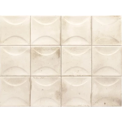 equipe hanoi arco white csempe 10x10 cm