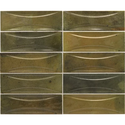 equipe hanoi arco wild olive csempe 6,5x20 cm