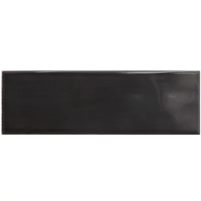 equipe island black csempe 6,5x20 cm