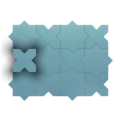 equipe porto cross azure 12x12 cm