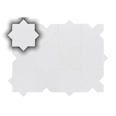 equipe porto star white 16,8x16,8 cm