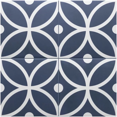 equipe rivoli bergen azul 20x20 cm