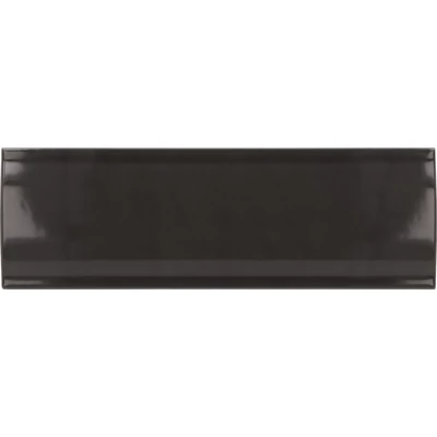 equipe vibe out almost black gloss csempe 6,5x20 cm