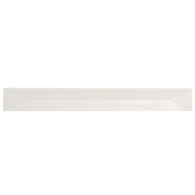 equipe vitral axis snow csempe 5x40 cm