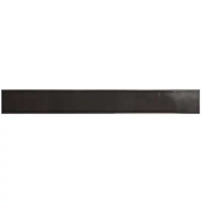 equipe vitral black csempe 5x40 cm
