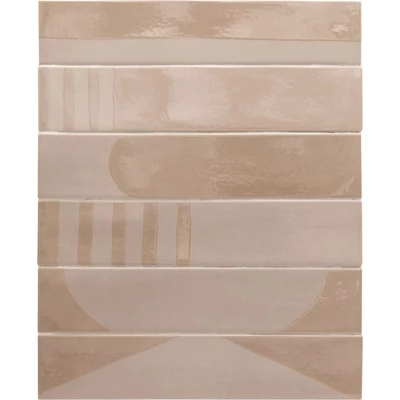 equipe wadi taupe dekorcsempe 6x30 cm