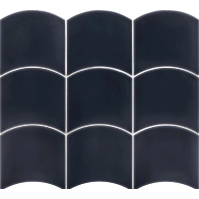 equipe wave blue reef gloss csempe 12x12 cm