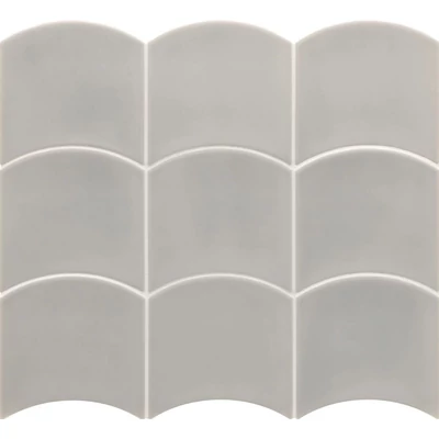 equipe wave grey owl gloss csempe 12x12 cm