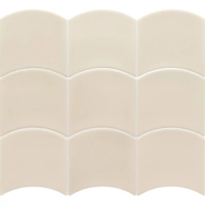 equipe wave old cream gloss csempe 12x12 cm