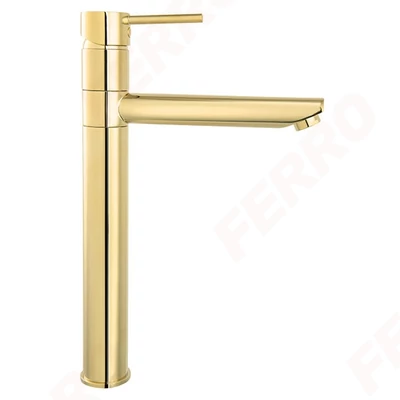 ferro fiesta bright gold magasított mosdócsaptelep