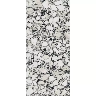 florim b&w marble pebble glossy padlólap 60x120 cm