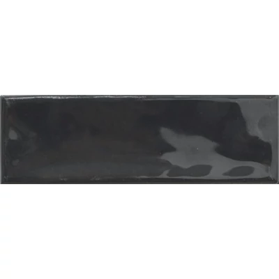 harmony glint black csempe 5x15 cm