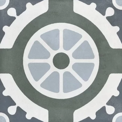 harmony havanna white round 22,3x22,3 cm