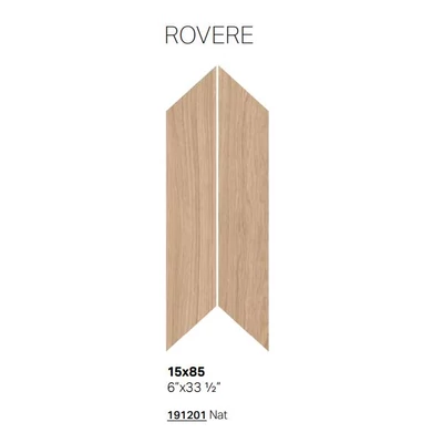 la fabbrica honey wood chevron XL rovere nat 15x85,6 cm 