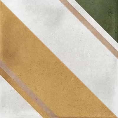 la fabbrica small trend diagonal beige fényes csempe 10x10 cm