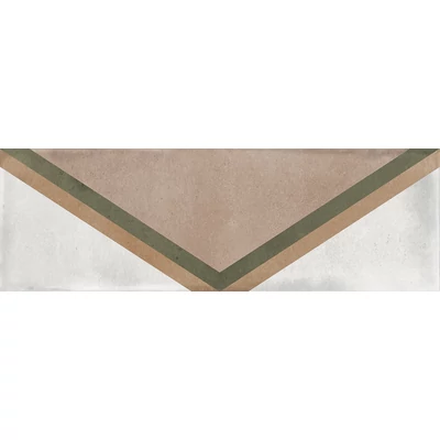 la fabbrica small trend rhombus beige fényes csempe 6,5x20 cm