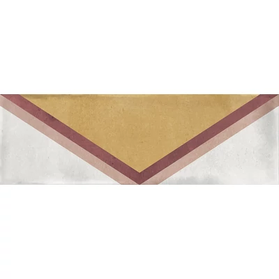 la fabbrica small trend rhombus ocher fényes csempe 6,5x20 cm
